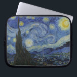 Capa Para Notebook Vincent van Gogh Starry Night Capa<br><div class="desc">A famosa pintura de Vincent van Gogh 'Starry Night' impressa no cobrir protetor do seu computador.</div>