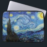Capa Para Notebook Vincent Van Gogh Starry Night Vintage Fine Art<br><div class="desc">Vincent Van Gogh Starry Night Vintage Bolsa de laptop de Belas Artes</div>