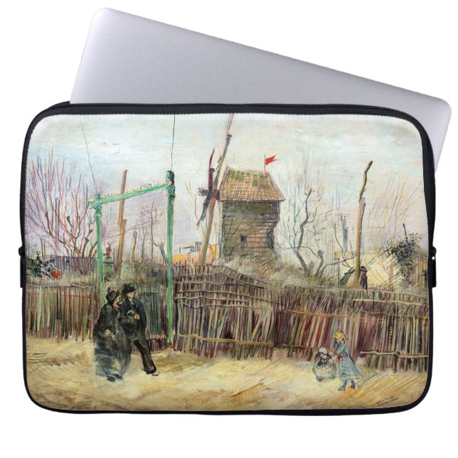Capa Para Notebook Vincent van Gogh - Street Scene em Montmartre (Frente)