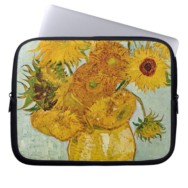 Capa Para Notebook Vincent Van Gogh Sunflower (Frente)