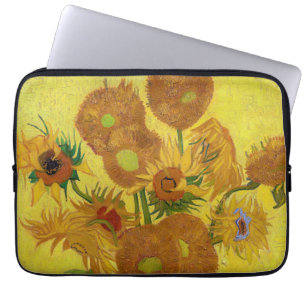 Capa Para Notebook Vincent van Gogh - Vase with Fifteen Sunflowers