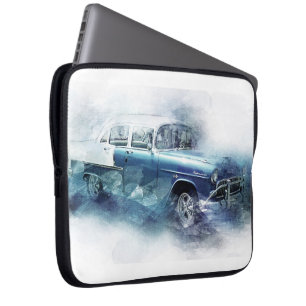 Capa Para Notebook Vintage 1950 Chevy Car Digital Art