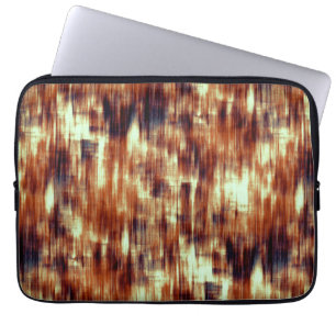 Capa Para Notebook Vintage arranhou manchas castanhas ou corais sobre