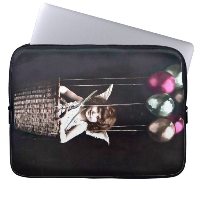 Capa Para Notebook Vintage Cupid (Frente)
