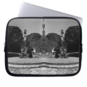 Capa Para Notebook Vintage England London Peter Pan estátua Kensingt
