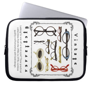 Capa Para Notebook Vintage Eyeglass 01