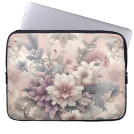 Capa Para Notebook Vintage Floral Bolsa de laptop