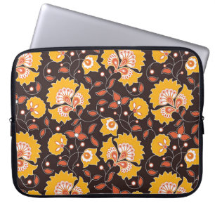 Capa Para Notebook Vintage Floral Invisível