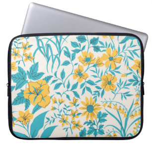Capa Para Notebook Vintage Floral: Liberty Motif Sem Olho