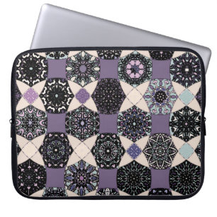 Capa Para Notebook Vintage Floral Mandala: Colorida sem Seiva