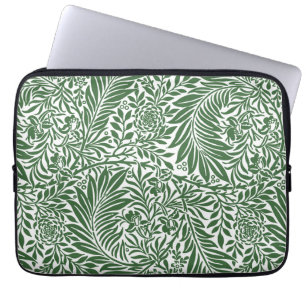 Capa Para Notebook Vintage Floral William Morris Willow Bough Green