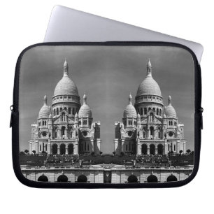Capa Para Notebook Vintage França Paris Sacre Coeur Basilica Mouse Pa