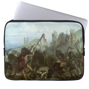 Capa Para Notebook Vintage Indians, Bison Dance de Karl Bodmer