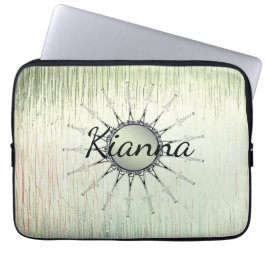 Capa Para Notebook Vintage Mandala no vidro do Fosco Mcil