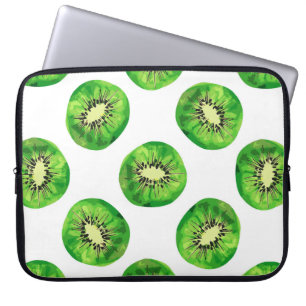 Capa Para Notebook vintage Padrão sem costura kiwi ilustração hand dr
