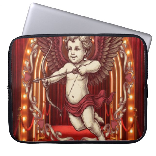 Capa Para Notebook Vintage Valentine Day  (Frente)