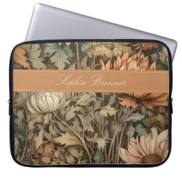 Capa Para Notebook Vintage William Morris Autumn Floral