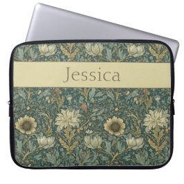 Capa Para Notebook Vintage William Morris Primavera Floral