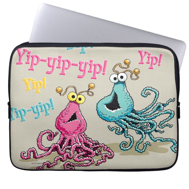 Capa Para Notebook Vintage Yip-Yips (Frente)
