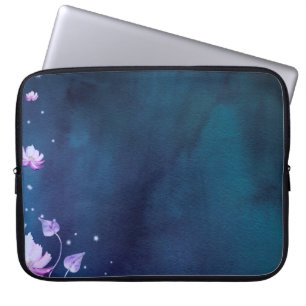 Capa Para Notebook Vintagem do papel floral