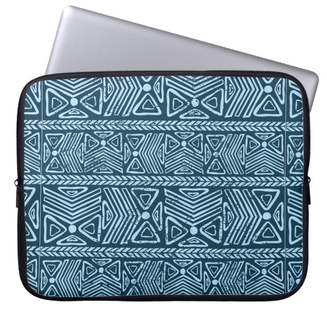 Capa Para Notebook Vintagem tribal sem descontinuidades  (Frente)
