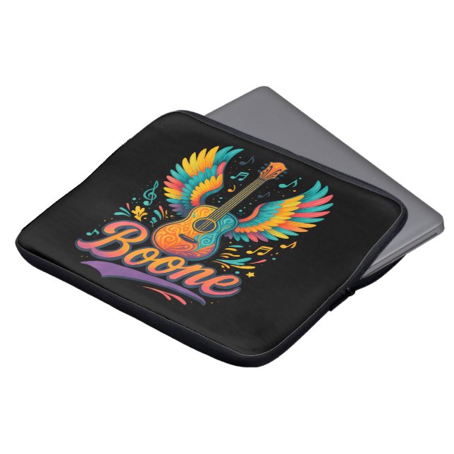 Capa Para Notebook Violão Boone (Frente Topo)