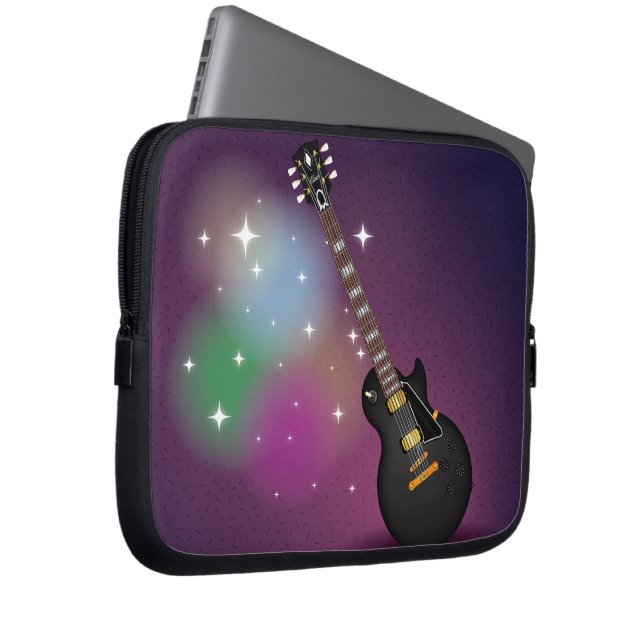 Capa Para Notebook Violão elétrico (Frente Esquerda)