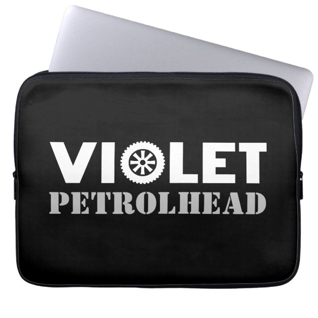 Capa Para Notebook Violet Petrolhead (Frente)