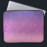 Capa Para Notebook Violet Princess Blush Triple Glitter<br><div class="desc">Esta design de menina e menina é perfeita para a menina. Ele retrata o cintilante cintilante e triplo gradiente ombre brilho de violeta roxa, princesa rosa e rosa pincel. É bonito, moderno, moderno e único. ***NOTA DE DESIGN IMPORTANTE: Para qualquer solicitação de design personalizada, como solicitações de correspondência de produtos,...</div>