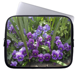 Capa Para Notebook Violetas Roxas