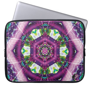 Capa Para Notebook Violette Kaleidoscope Bolsa de laptop