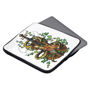 Capa Para Notebook Violino e cobra