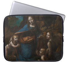 Virgem das Rochas por Leonardo da Vinci