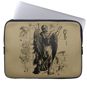 Capa Para Notebook Virgo Zodiac - Sinal Constellation Hevelius 1690
