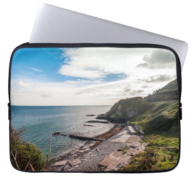 Capa Para Notebook Vista da costa irlandesa (Frente)