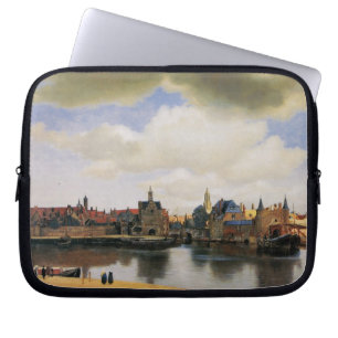 Capa Para Notebook Vista de Delft por Johannes Vermeer