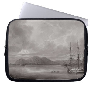 Capa Para Notebook Vista de Rio de Manila (litografia)