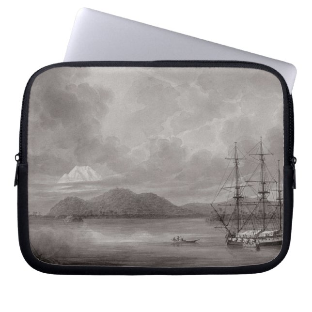 Capa Para Notebook Vista de Rio de Manila (litografia) (Frente)