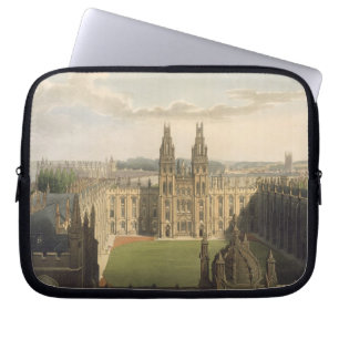 Capa Para Notebook Vista exterior de toda a faculdade das almas,