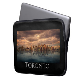 Capa Para Notebook Vista panorâmica de Toronto