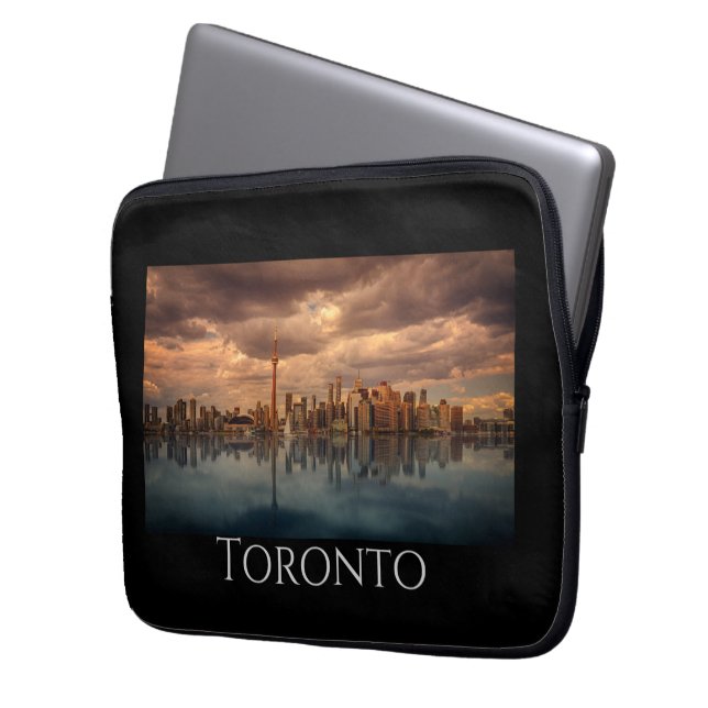 Capa Para Notebook Vista panorâmica de Toronto (Frente Esquerda)