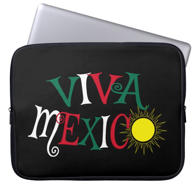Capa Para Notebook Viva México (Frente)