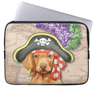 Capa Para Notebook Vizsla Pirate