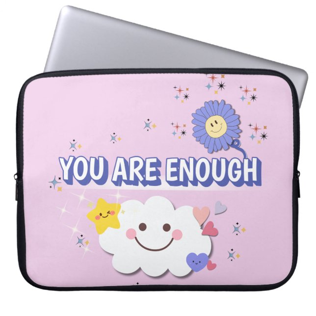 Capa Para Notebook Você Já Chega De Bolsa de laptop - Editi Lavanda L (Frente)
