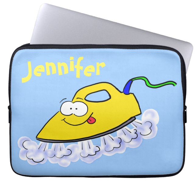Capa Para Notebook Você tem esse ferro de desenho animado (Frente)
