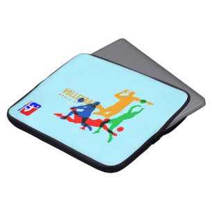 Capa Para Notebook Voleibol   Bolsa de laptop de 15"