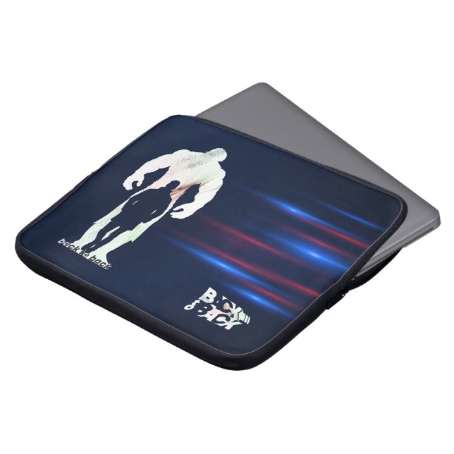 Capa Para Notebook Voltar para trás | Bolsa de laptop de 15" (Frente Topo)