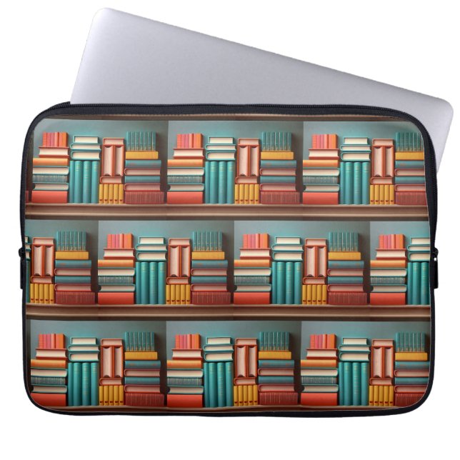 Capa Para Notebook Volumes de Romances Livro da Biblioteca (Frente)