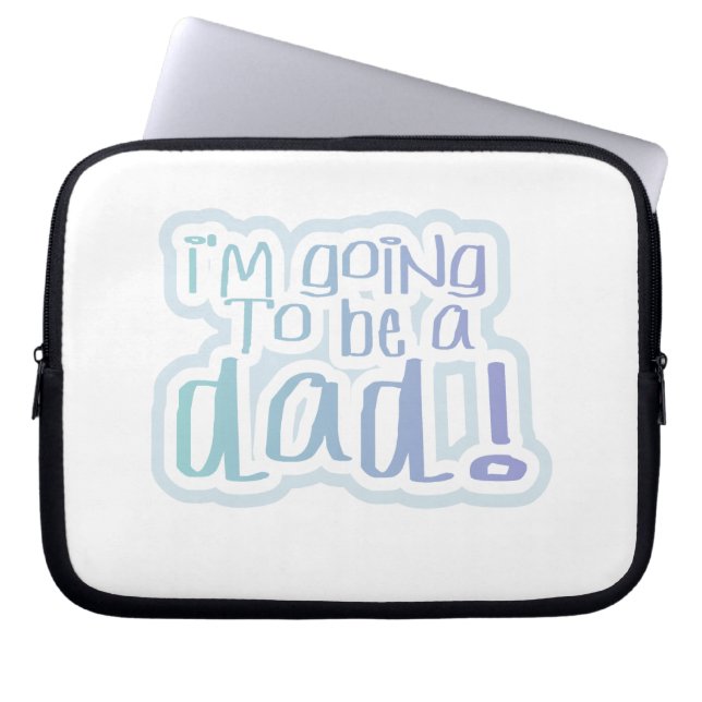 Capa Para Notebook Vou ser um presente Pai (Frente)