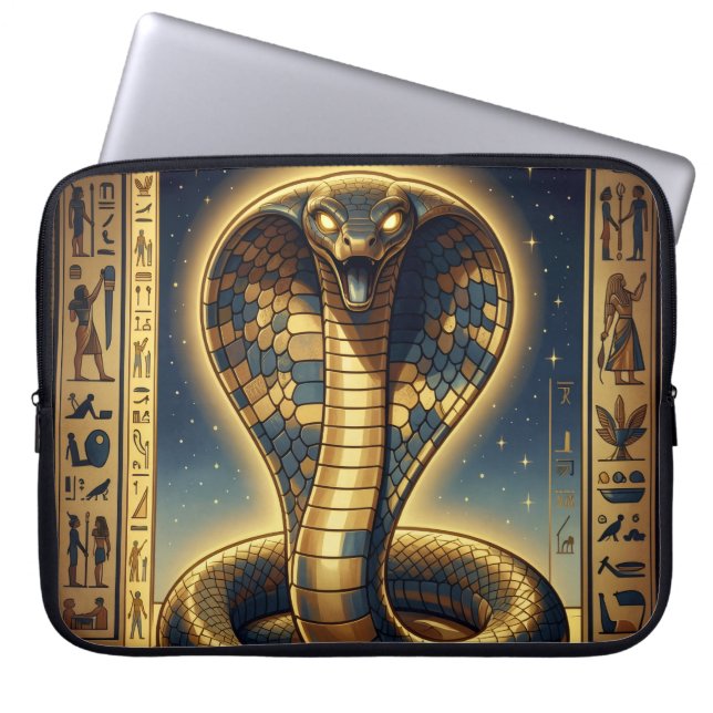 Capa Para Notebook Wadjet – Egyptian Cobra Goddess´3 (Frente)